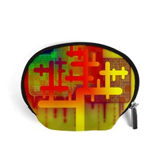 Binary Binary Code Binary System Accessory Pouches (small)  by Simbadda