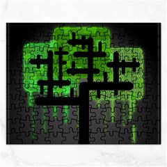 Binary Binary Code Binary System Rectangular Jigsaw Puzzl by Simbadda
