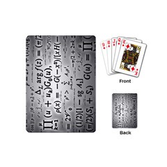 Science Formulas Playing Cards (mini)  by Simbadda