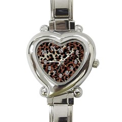 Background Fabric Animal Motifs Heart Italian Charm Watch by Simbadda