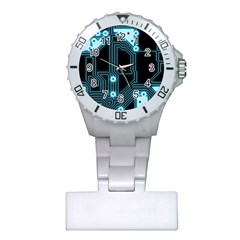 A Completely Seamless Background Design Circuitry Plastic Nurses Watch by Amaryn4rt