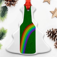 St  Patricks Christmas Tree Ornament (two Sides) by Valentinaart