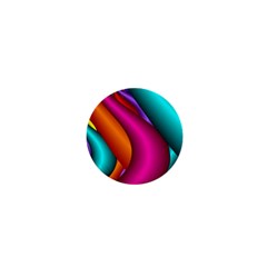 Fractal Wallpaper Color Pipes 1  Mini Buttons by Amaryn4rt