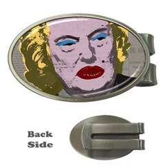 Happy Birthday Mr  President  Money Clips (oval)  by Valentinaart