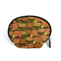 Burger Double Border Accessory Pouches (small)  by Simbadda