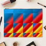 Gradient Map Filter Pack Table Cosmetic Bag (XL) Front