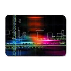 Abstract Binary Small Doormat  by Simbadda