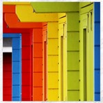 Abstract Minimalism Architecture Canvas 20  x 20   19 x19.27  Canvas - 1