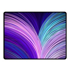 Color Purple Blue Pink Double Sided Fleece Blanket (small)  by Mariart