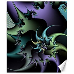 Fractal Image With Sharp Wheels Canvas 20  X 24   by Simbadda