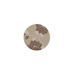 Flower Floral Grey Rose Leaf 1  Mini Buttons by Mariart