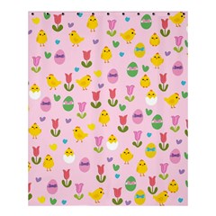 Easter - Chick And Tulips Shower Curtain 60  X 72  (medium)  by Valentinaart