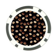 Donuts Pattern Poker Chip Card Guard by Valentinaart
