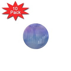 Business Background Blue Corporate 1  Mini Magnet (10 Pack)  by Nexatart