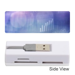 Business Background Blue Corporate Memory Card Reader (stick)  by Nexatart