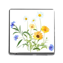 Flowers Flower Of The Field Memory Card Reader (square) by Nexatart