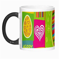 Happy Easter Butterfly Love Flower Floral Color Rainbow Morph Mugs by Mariart