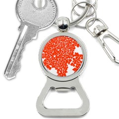 Red Spot Paint White Button Necklaces by Mariart
