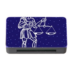 Libra Zodiac Star Memory Card Reader With Cf by Mariart
