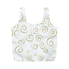 Pattern Full Print Recycle Bags (m)  by ValentinaDesign