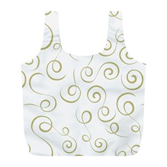 Pattern Full Print Recycle Bags (l)  by ValentinaDesign
