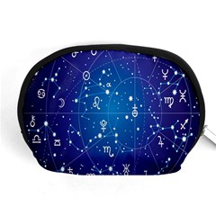 Astrology Illness Prediction Zodiac Star Accessory Pouches (medium)  by Mariart