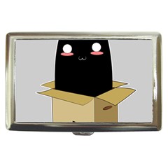 Black Cat In A Box Cigarette Money Cases by Catifornia