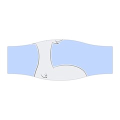 Grumpy Persian Cat Llama Stretchable Headband by Catifornia