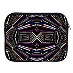 Dark Ethnic Sharp Bold Pattern Apple iPad 2/3/4 Zipper Cases Front