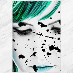 Beauty Woman Close Up Artistic Portrait Canvas 12  X 18   by dflcprints