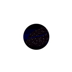Contigender Flags Star Polka Space Blue Sky Black Brown 1  Mini Buttons by Mariart