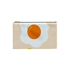 Egg Eating Chicken Omelette Food Cosmetic Bag (small)  by Nexatart