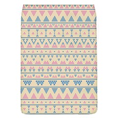 Blue And Pink Tribal Pattern Flap Covers (l)  by berwies