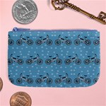 Bicycles Pattern Large Coin Purse Front
