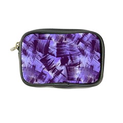 Purple Paint Strokes Coin Purse by KirstenStar
