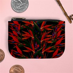 Bird Of Paradise Mini Coin Purses by Valentinaart