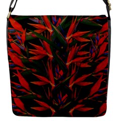 Bird Of Paradise Flap Messenger Bag (s) by Valentinaart