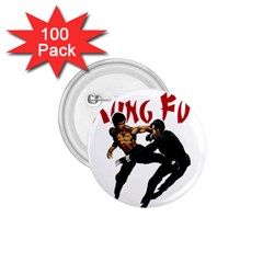 Kung Fu  1 75  Buttons (100 Pack)  by Valentinaart
