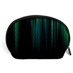 Lines Light Shadow Vertical Aurora Accessory Pouches (large)  by Mariart