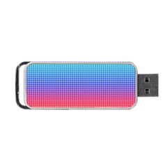 Plaid Rainbow Retina Green Purple Red Yellow Portable Usb Flash (one Side) by Mariart