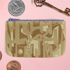 Abstract Art Large Coin Purse by ValentinaDesign