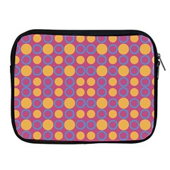 Colorful Geometric Polka Print Apple Ipad 2/3/4 Zipper Cases by dflcprints