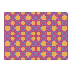 Colorful Geometric Polka Print Double Sided Flano Blanket (mini)  by dflcprints