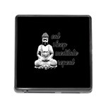 Eat, sleep, meditate, repeat  Memory Card Reader (Square) Front