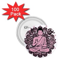 Ornate Buddha 1 75  Buttons (100 Pack)  by Valentinaart