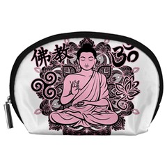 Ornate Buddha Accessory Pouches (large)  by Valentinaart