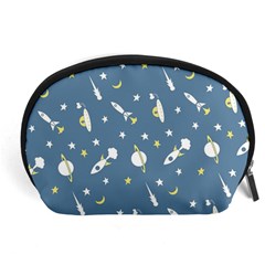 Space Rockets Pattern Accessory Pouches (large)  by BangZart