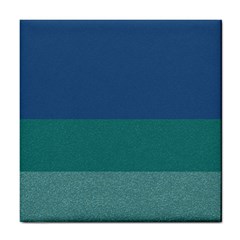 Blue Gradient Glitter Texture Pattern  Tile Coasters by paulaoliveiradesign