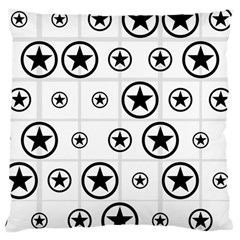 Army Stars Large Cushion Case (one Side) by linceazul