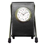 Unicorn Pattern Pen Holder Desk Clocks Front